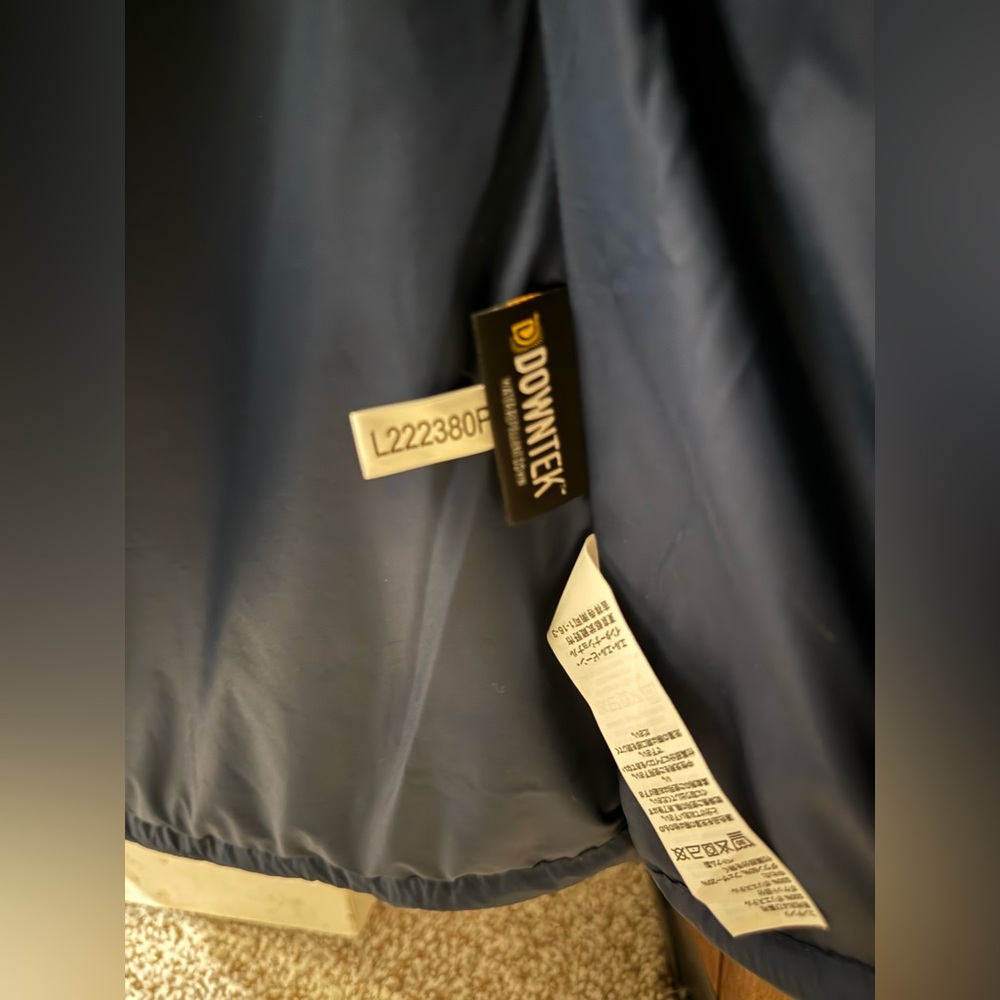 LLBean Women’s Bean’s Down Jacket Colorblock XS - Picture 4 of 7
